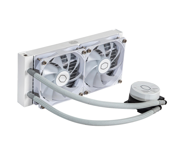 Cooler Master Masterliquid 240L Core ARGB White 2x120mm - 1145994 - zdjęcie 3